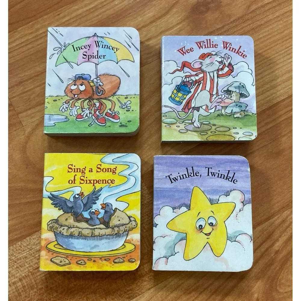 Bundle of 4 Bedtime Stories And Rhymes Mini Books‎